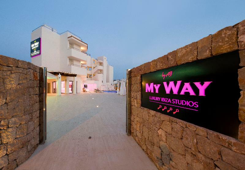My Way Luxury Ibiza Hotel Playa d'en Bossa Buitenkant foto